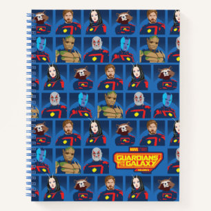 Guardians of the Galaxy Team Profile Lineup Notebook