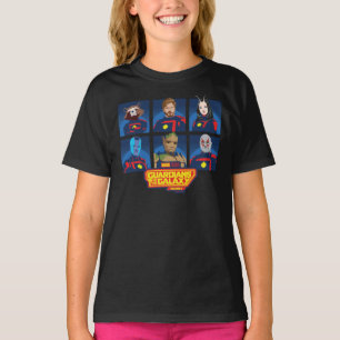 Guardians of the Galaxy Team Profile Lineup T-Shirt