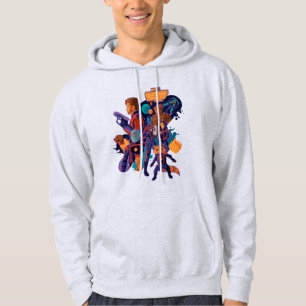 Guardians of the Galaxy Team Space Illustration Hoodie