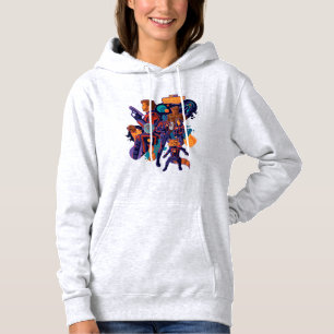 Guardians of the Galaxy Team Space Illustration Hoodie