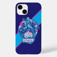 Guardians of the Galaxy Vaporwave Team Graphic