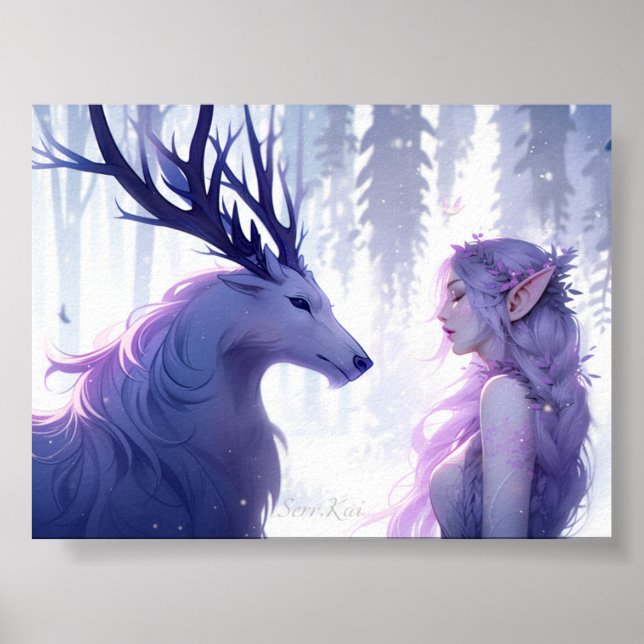 Guardians of the Lavender Forest Print & Download (Front)