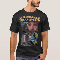Guardians Of The Solar System Parody Knock Off T-S