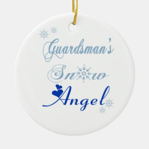 Guardsman's Snow Angel Ornament
