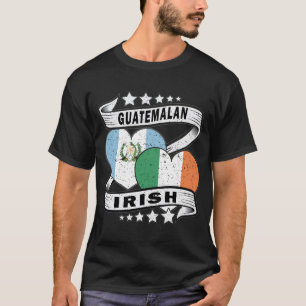 Guatamalan And Irish Flag T-Shirt