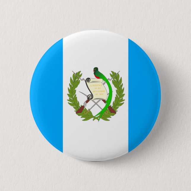 Guatemala 2 Inch Round Button (Front)