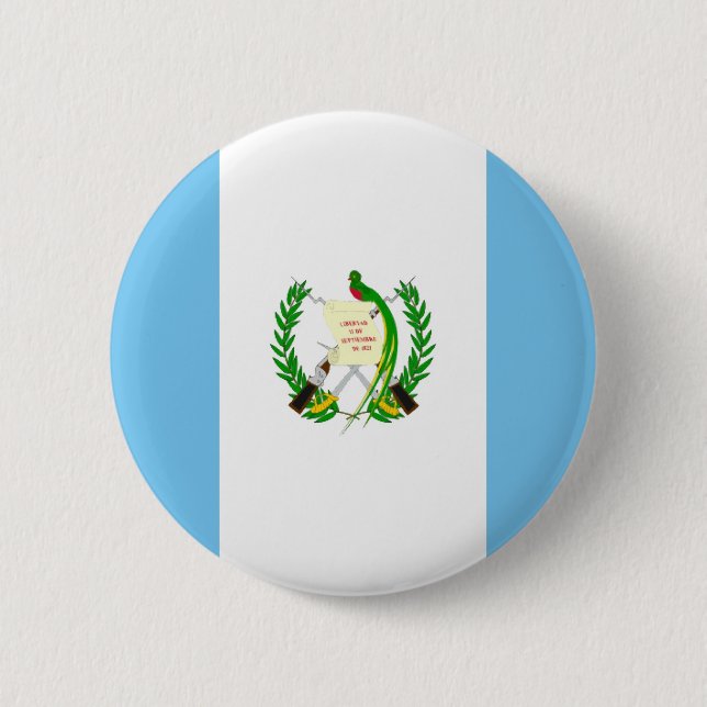 Guatemala 2 Inch Round Button (Front)