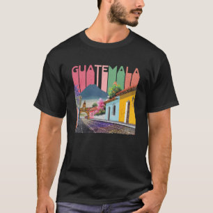 Guatemala Antigua Quetzal Chapin Cafe Semana Santa T-Shirt