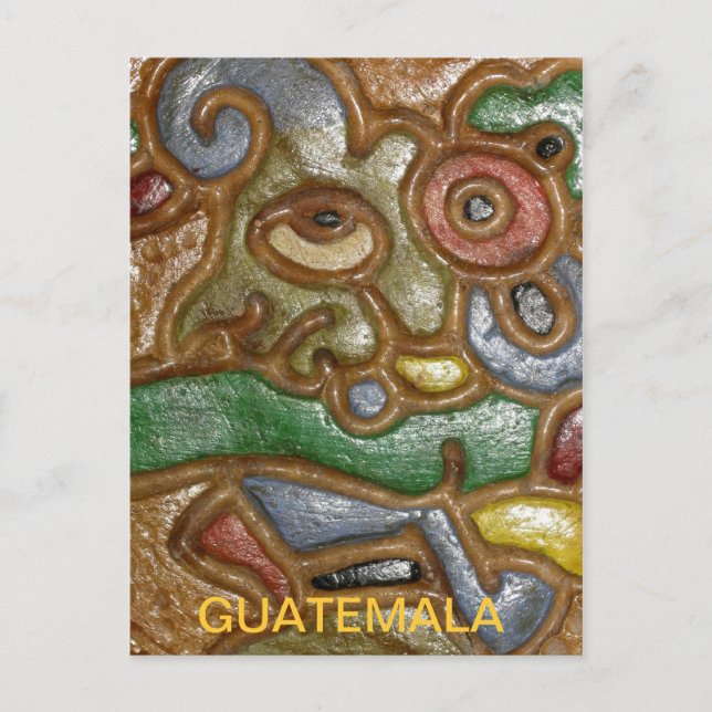 Guatemala Art Postcard (Front)