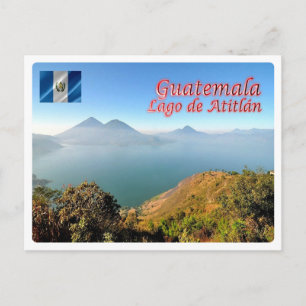 Guatemala - Atitlán Lake - Postcard