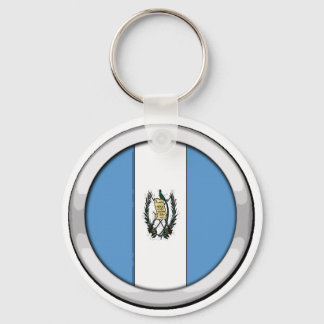Guatemala Badge Keychain
