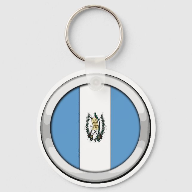 Guatemala Badge Keychain (Front)