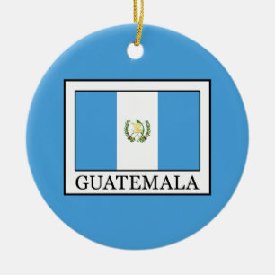 Guatemala Ceramic Ornament