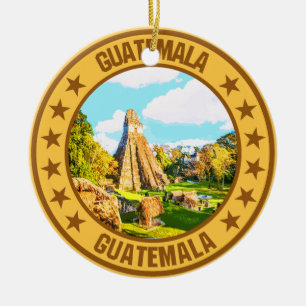 Guatemala                                          ceramic ornament