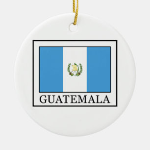 Guatemala Ceramic Ornament