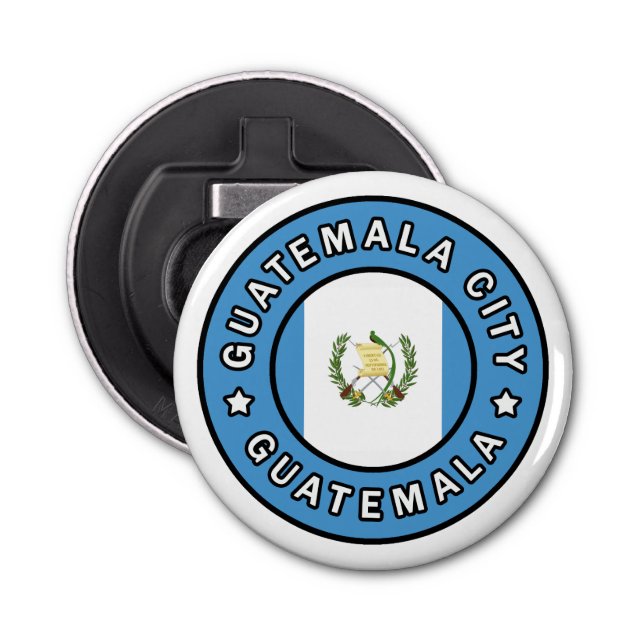 Guatemala City Guatemala Bottle Opener (Front)