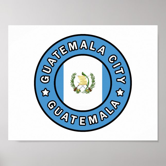 Guatemala City Guatemala Poster (Front)