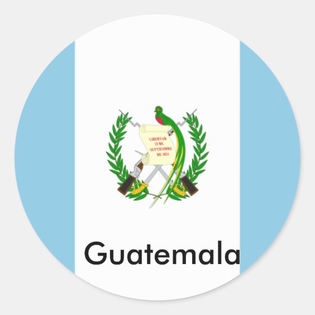 Guatemala! Classic Round Sticker (Front)