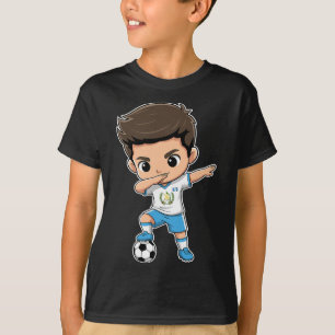 Guatemala Dab Kid Guatemalan Flag For Boys Kids T-Shirt