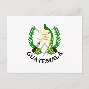 GUATEMALA - emblem/flag/coat of arms/symbol Postcard