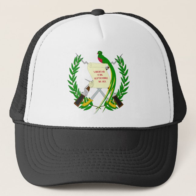 guatemala emblem trucker hat (Front)