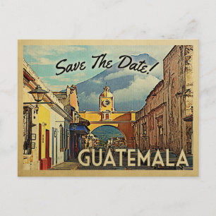 Guatemala Enregistrer La Date Cartes Postales Vint