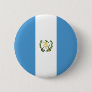 Guatemala Flag 2 Inch Round Button