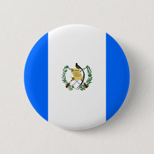 Guatemala Flag 2 Inch Round Button