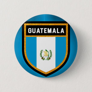 Guatemala Flag 2 Inch Round Button