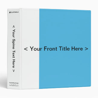 Guatemala Flag Binder