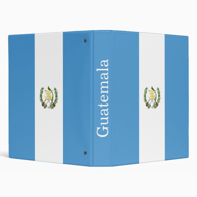 Guatemala Flag Binder (Background)