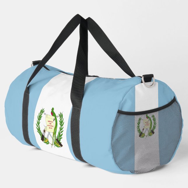 Guatemala flag duffle bag (Right Corner)
