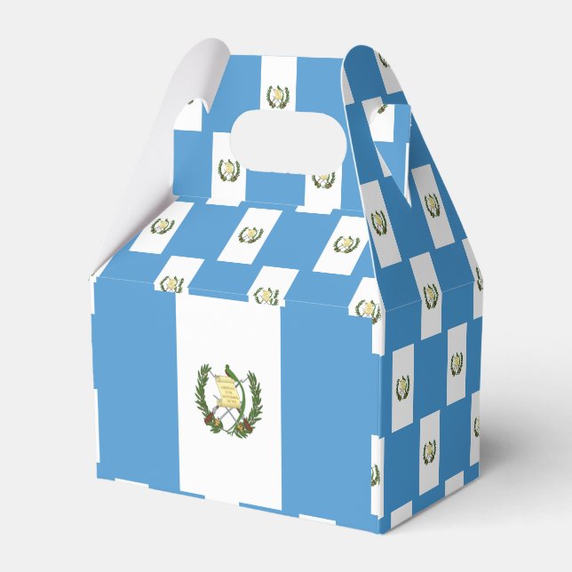 Guatemala Flag Favor Box (Back Side)