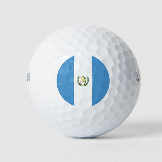 Guatemala Flag Golf Balls (Front)