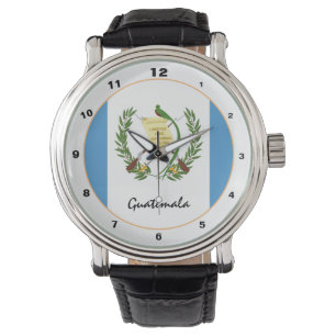 Guatemala Flag & Guatemala trendy fashion /design Watch