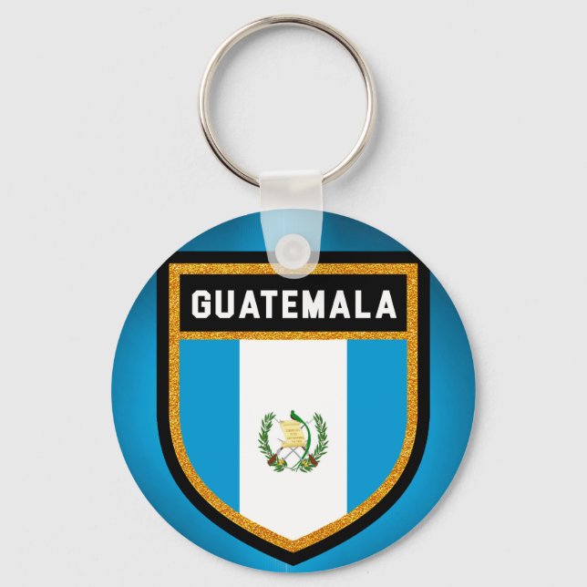 Guatemala Flag Keychain (Front)