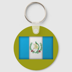 guatemala flag keychain