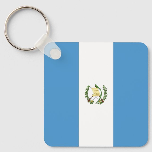 Guatemala Flag Keychain (Front)