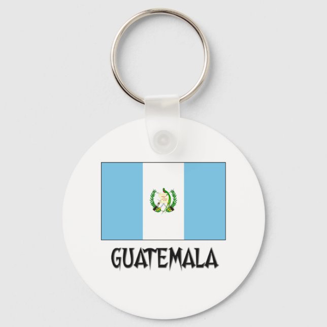 Guatemala Flag Keychain (Front)