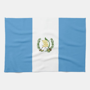 Guatemala Flag Kitchen Towel