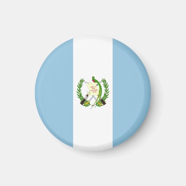 Guatemala flag magnet (Front)