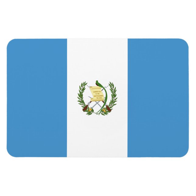 Guatemala Flag Magnet (Horizontal)