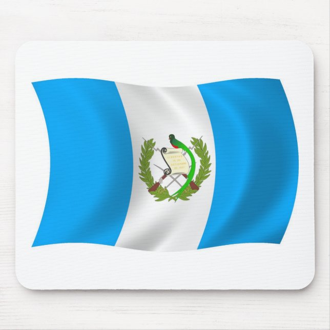 Guatemala Flag Mousepad (Front)
