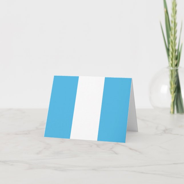 Guatemala Flag Notecard (Front)