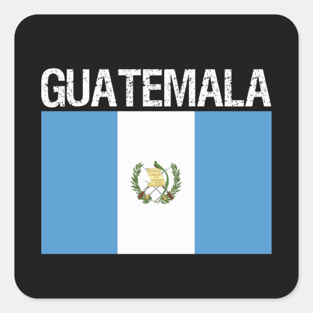 Guatemala,flag of Guatemala Square Sticker (Front)