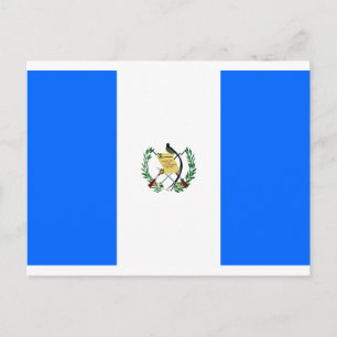 Guatemala Flag Postcard