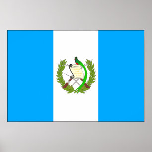 Guatemala Flag Poster