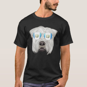 Guatemala Flag Soft Coated Wheaten Terrier Guatema T-Shirt