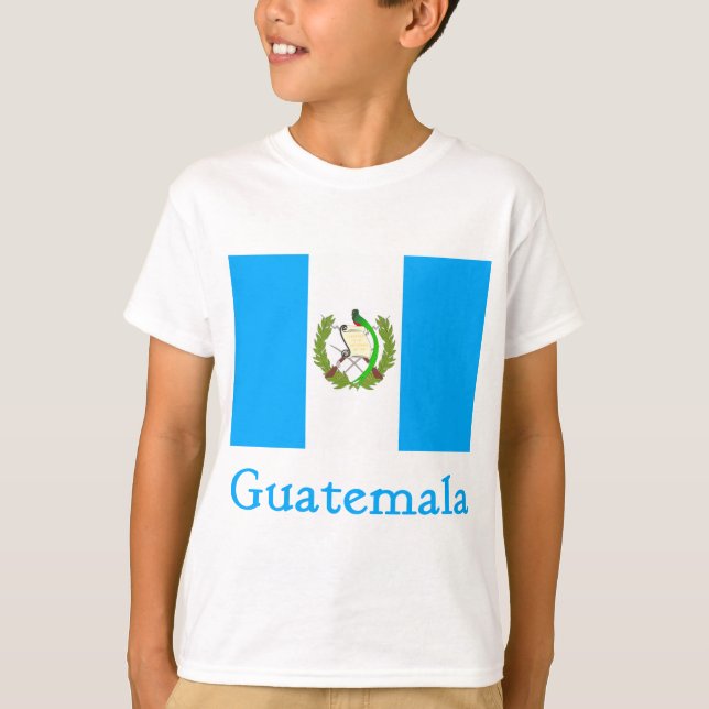 Guatemala Flag T-Shirt (Front)