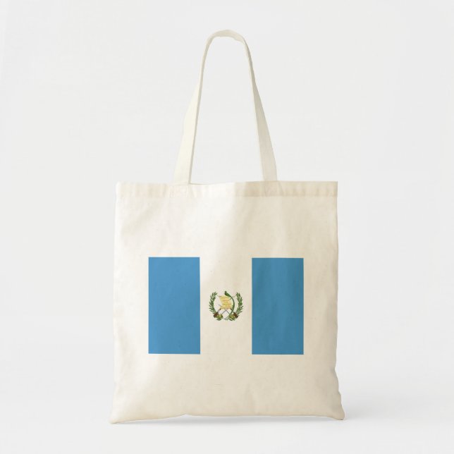 Guatemala Flag Tote Bag (Front)